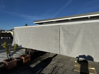 Vertikalsegel Terrassenmarkisen – Galerie 1